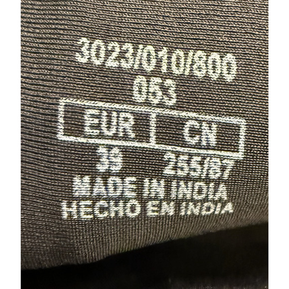 NEW ZARA BLACK BROWN LEATHER SUEDE COWBOY BOOTS SZ 39 8 8.5 - Picture 14 of 16